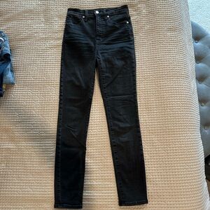 Madewell 11” High-Rise Skinny Jean - size 25